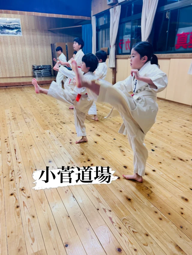 【小菅道場】
みんなで楽しく稽古(^^)

ただいま入会キャンペーン中！！
残り4名です😊
お問い合わせも多く見学や体験も随時募集しています。
☆☆☆☆☆☆☆☆☆☆☆☆☆
【長崎地区】
小菅道場　　　　(火)(土)18:40〜20:40
油木道場　　　　(水)  19:15〜21:00
横尾道場　　　　(金)  19:30〜21:30
矢上道場　　　　(金)  19:20〜21:00

【県北地区】
もみじが丘道場　(月)  19:15〜21:00
佐々道場　　　　(月)(木) 19:15〜21:00
名切道場　　　　(水)  19:15〜21:00
三川内道場　　　(木)  19:15〜21:00
相浦道場 ............(金)  19:00〜21:00

【県央地区】
諫早道場　　　　(月)(木)18:40〜20:40
喜々津道場　　　(水)18:30〜21:00
大村道場　　　　(水)19:00〜20:30

【島原地区】
島原道場　　　　(月)19:00〜21:00
深江道場 ............(火)(金)20:00〜21:30

見学や体験お待ちしております。
 #長崎 #新極真会 #空手#長崎空手#佐世保