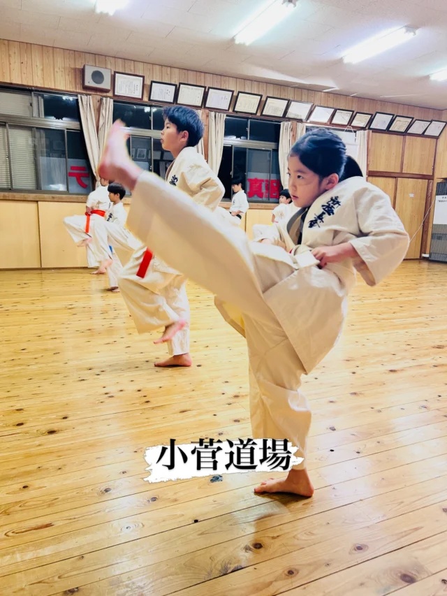 【小菅道場】
今日も元気に楽しく稽古😊

ただいま入会キャンペーン中！！
残り4名です😊
お問い合わせも多く見学や体験も随時募集しています。
☆☆☆☆☆☆☆☆☆☆☆☆☆
【長崎地区】
小菅道場　　　　(火)(土)18:40〜20:40
油木道場　　　　(水)  19:15〜21:00
横尾道場　　　　(金)  19:30〜21:30
矢上道場　　　　(金)  19:20〜21:00

【県北地区】
若竹台道場　　　(月)  19:15〜21:00
佐々道場　　　　(月)(木) 19:15〜21:00
名切道場　　　　(水)  19:15〜21:00
三川内道場　　　(木)  19:15〜21:00
相浦道場 ............(金)  19:00〜21:00

【県央地区】
諫早道場　　　　(月)(木)18:40〜20:40
喜々津道場　　　(水)18:30〜21:00
大村道場　　　　(水)19:00〜20:30

【島原地区】
島原道場　　　　(月)19:00〜21:00
深江道場 ............(火)(金)20:00〜21:30

見学や体験お待ちしております。
 #長崎 #新極真会 #空手#長崎空手#佐世保